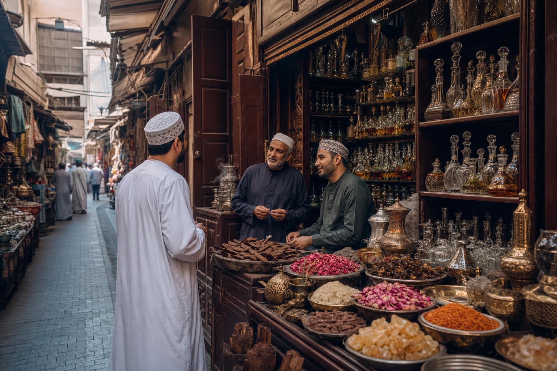 When the Creek Became a Market of Scent